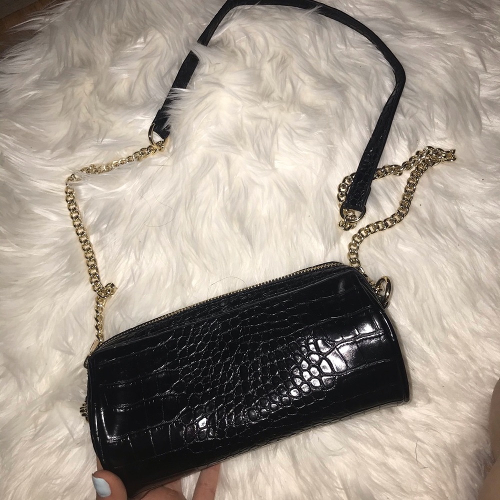 Snakeskin shoulder bag